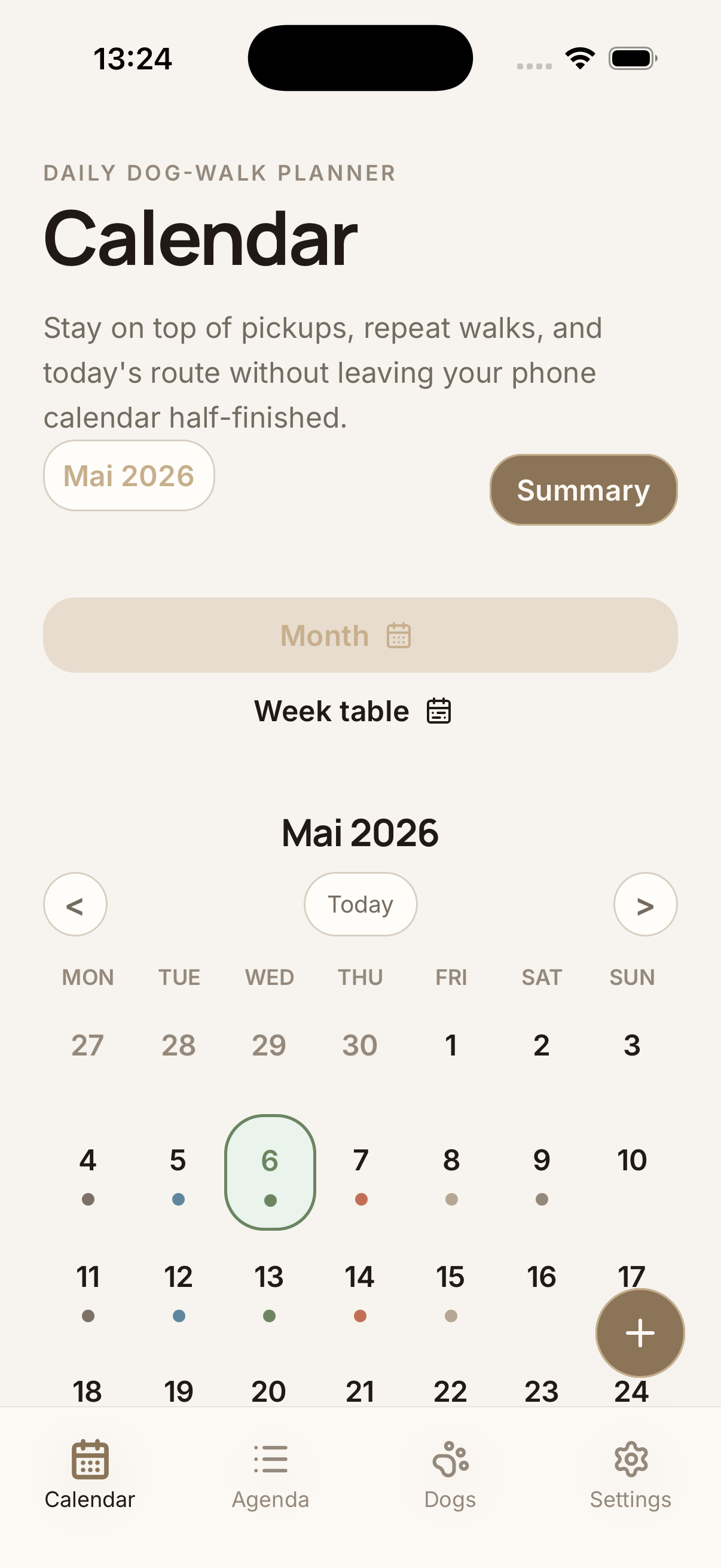 Canilendar notifications and reminders